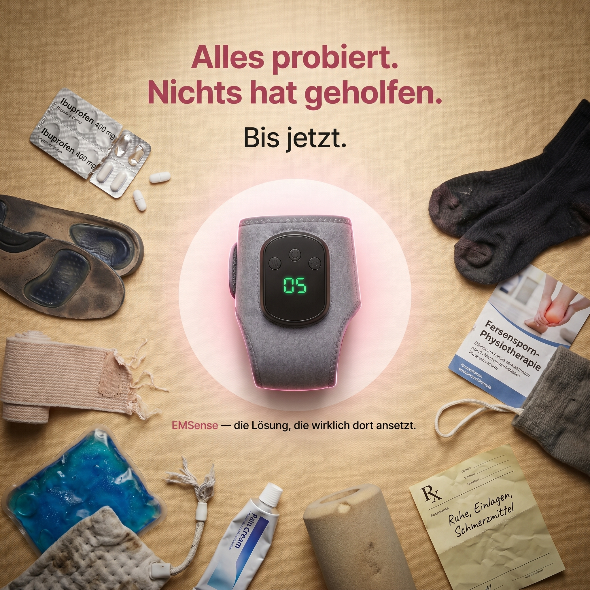 EMSense für sorgenfreie Füße