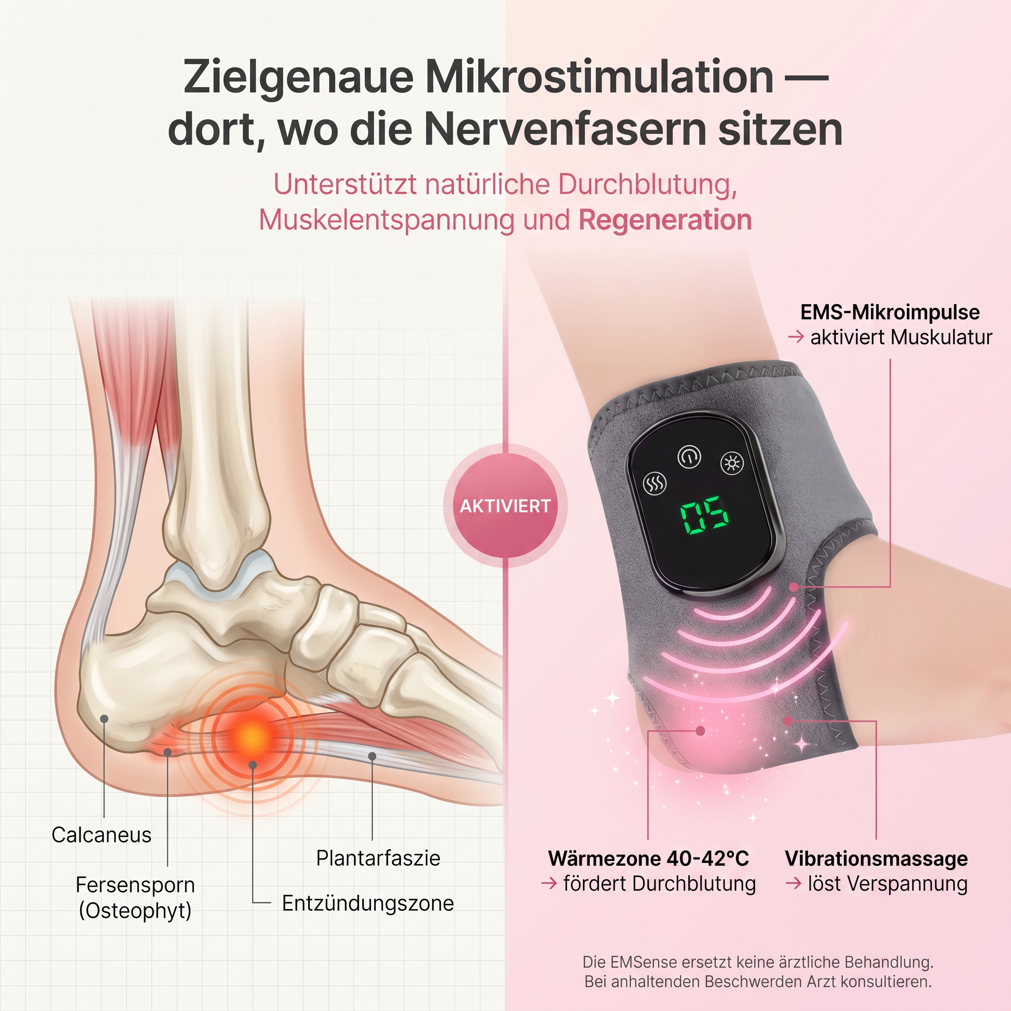 EMSense für sorgenfreie Füße